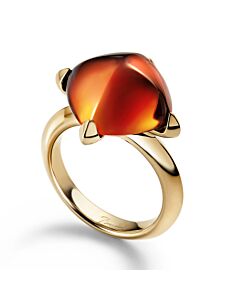 Baccarat Medicis Vermeil Crystal Ring 2612762