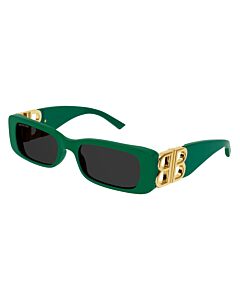 Balenciaga 51 mm Green Sunglasses