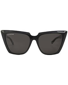 Balenciaga 55 mm Black Sunglasses