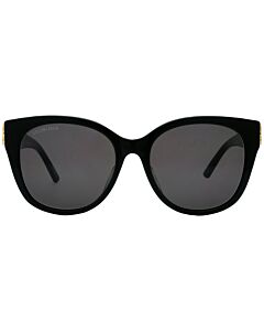 Balenciaga 57 mm Black Sunglasses