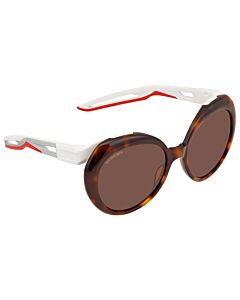 Balenciaga 58 mm Havana Sunglasses