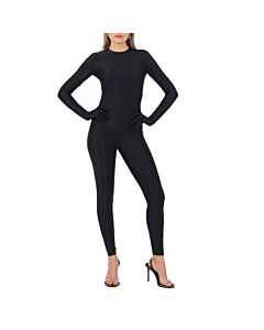 Balenciaga Black Jumpsuit With Gloves, Brand Size 34 (US Size 0)