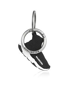 Balenciaga Black & White Keychain