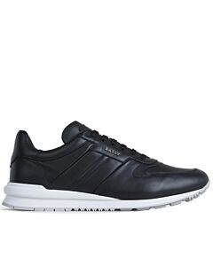 Bally Asler Black Leather Low-Top Sneakers