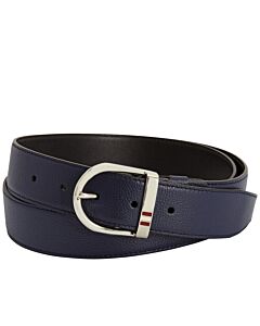 Bally Darkon Reversible And Adjustable Leather 35 MM Belt, Brand Size 110 CM