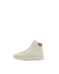 Bally Dusty White Randy Mid High-Top Sneakers