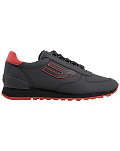 Bally Men's Gavino Black Leather Sneakers