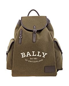 Bally Olive Backpack
