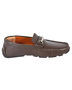 Bally Pitaval Brown Leather Loafers