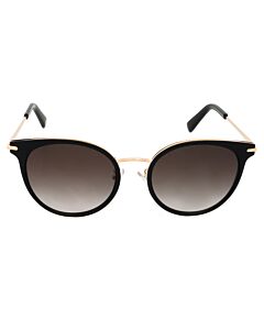 Balmain 56 mm Black/Gold Sunglasses