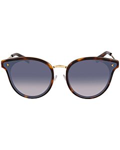 Balmain 63 mm Havana/Gold Sunglasses