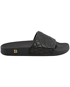 Balmain Ladies Black Calypso Slide Sandals