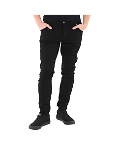 Balmain Men's Black Low-rise Tapered Slim-fit Jeans