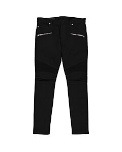 Balmain Men's Zip-embellished Slim Fit Jeans