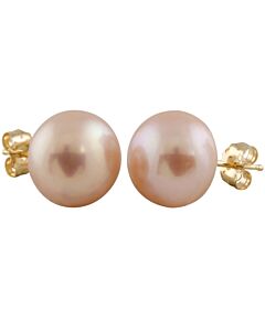 Bella Pearl Pink Freshwater Pearl Stud Earrings BW-10PI