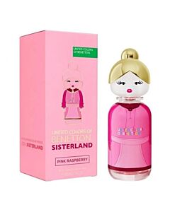 Benetton Ladies Sisterland Pink Raspberry EDT 2.7 oz Fragrances 8433982018756