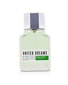 Benetton Men's United Dreams Be Strong EDT Spray 3.4 oz Fragrances 8433982002250