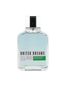 Benetton Men's United Dreams Go Far EDT Spray 6.7 oz Fragrances 8433982003394