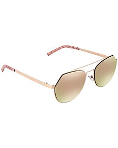 Bertha Hadley 54 mm Gold Sunglasses