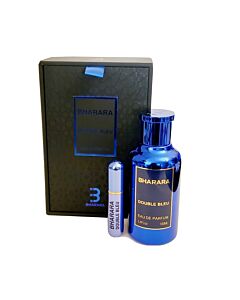 Bharara Men's Double Bleu EDP Spray 3.4 oz Fragrances 850050062066