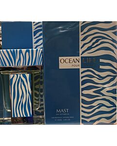 Bharara Men's Mast Ocean Life EDP 3.4 oz Fragrances 850050062165