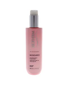 Biosource Softening & Make-Up Removing Milk by Biotherm for Women - 6.76 oz Makeup Remover