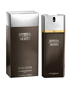 Jacques Bogart Men's Riviera Nights EDT Spray 3.4 oz Fragrances 3355991003033