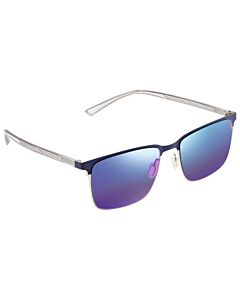 Bolon 56 mm Black/Silver Sunglasses