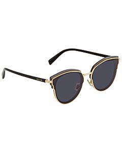 Bolon 58 mm Gold-Grey Sunglasses