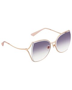 Bolon 58 mm Rose Gold Sunglasses