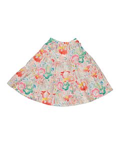Bonpoint Girls Lise Liberty Print Ruffle Skirt