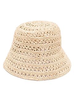 Bonpoint Girls Paille Braided Summer Raffia Bucket Hat