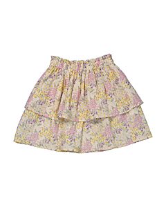 Bonton Girls Flower Prairie Ditsy Ruffle Skirt
