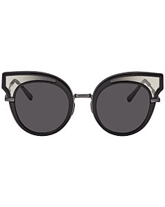 Bottega Veneta 49 mm Black Sunglasses