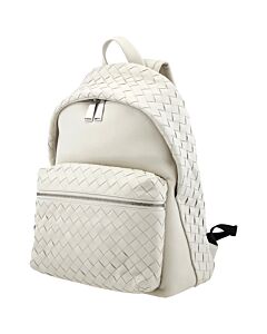 Bottega Veneta White Backpack