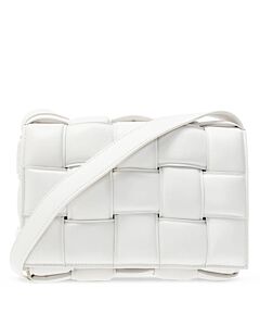 Bottega Veneta White Shoulder Bag