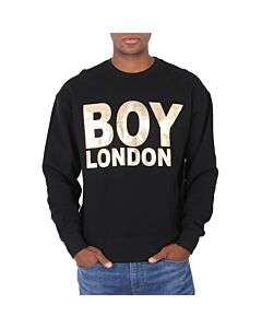 Boy London Black/Gold Reflective Cotton Sweatshirt