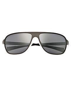 Breed Atmosphere 61 mm Silver Sunglasses