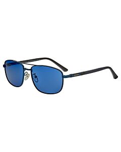Breed Gotham 55 mm Blue Sunglasses