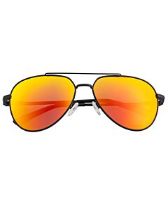 Breed Lyra 58 mm Black Sunglasses