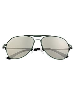 Breed Mount 58 mm Green Sunglasses