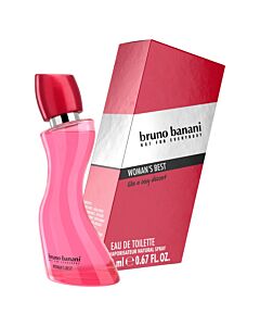 Bruno Banani Ladies Woman's Best EDT 0.67 oz Fragrances 8005610255835