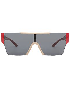 Burberry 138 mm Beige/Red Sunglasses