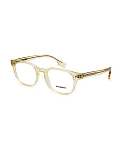 Burberry 51 mm Yellow Eyeglass Frames