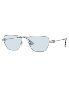 Burberry 56 mm Silver Sunglasses