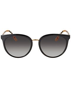 Burberry 57 mm Black Sunglasses