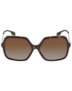 Burberry 59 mm Dark Havana Sunglasses