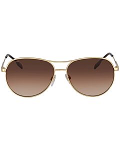 Burberry 59 mm Light Gold Sunglasses