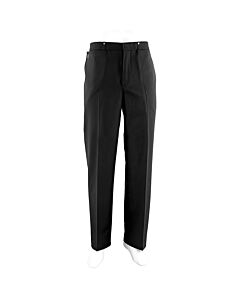 Burberry Black Plastic Pocket Detail Trousers