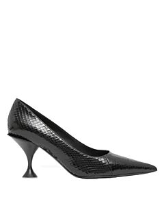 Burberry Black Wellton Pointed-Toe Pumps, Brand Size 38 ( US Size 8 )